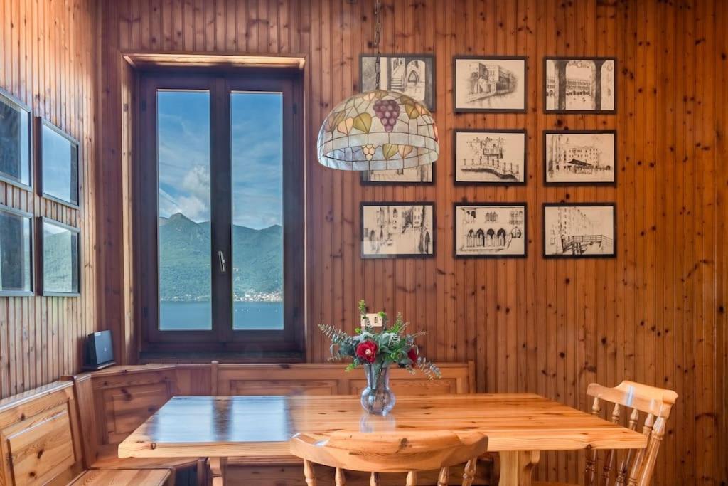 Appartamento Vista Lago Luino Bagian luar foto